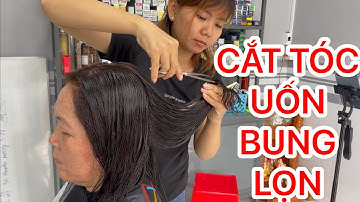 KỸ THUẬT CẮT TÓC UỐN BUNG LỌN ĐẸP| KỸ THUẬT LÀM TÓC| NGỌC TÓC