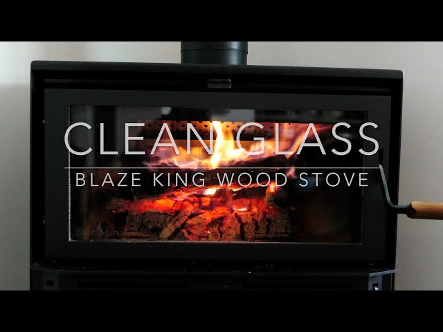 SIMPLE || Wood stove glass cleaning || No chemicals || Blaze King - Boxer  24 - YouTube