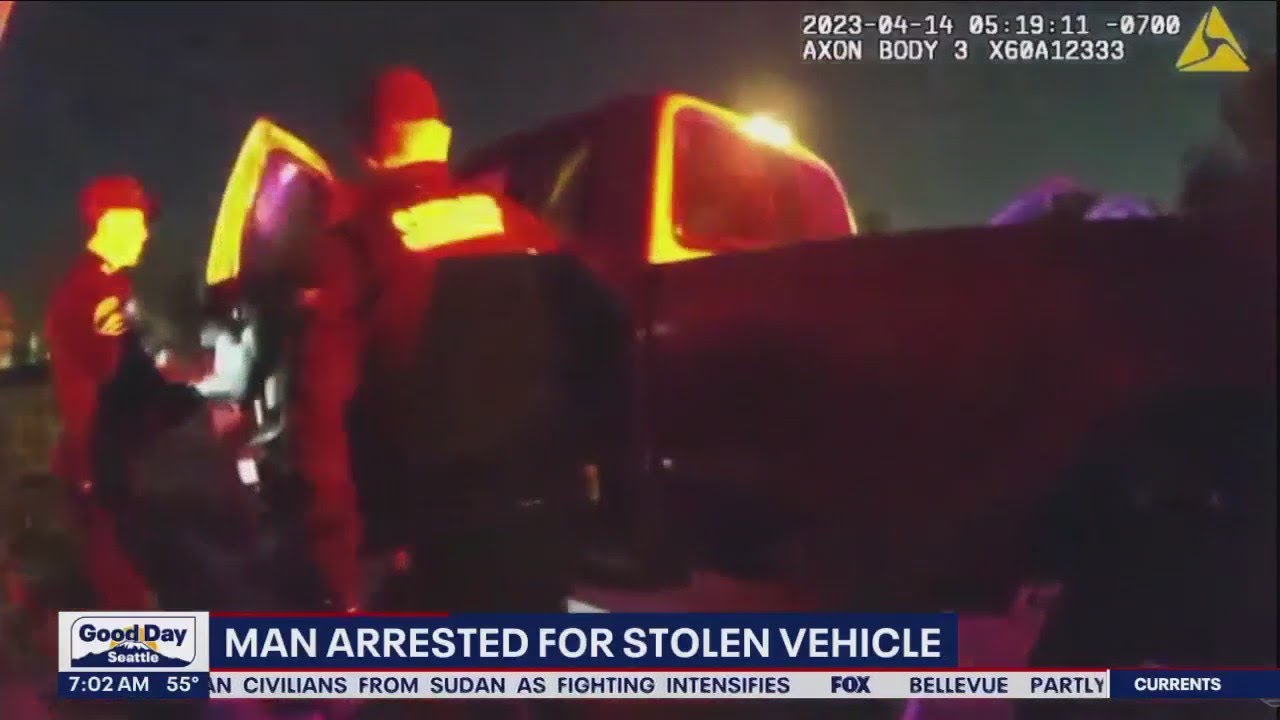 Man arrested for stolen vehicle - YouTube