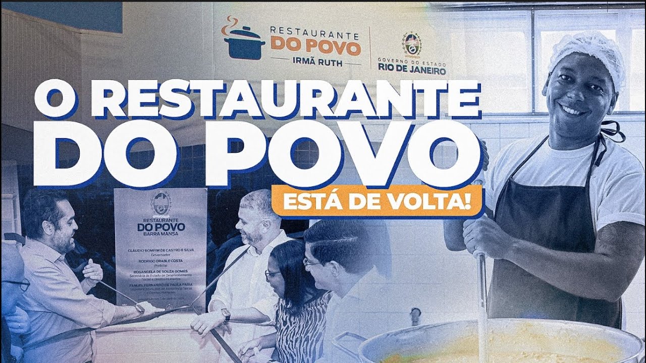 INAUGURAÇÃO DO RESTAURANTE POPULAR DE BARRA MANSA! #mandato #danniellibrelon