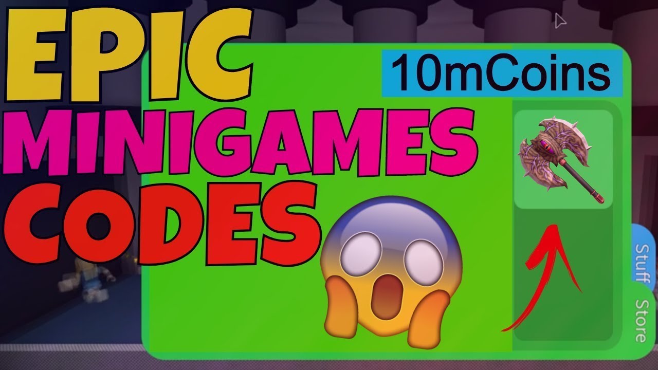 Codes Of Epic Minigames 2018 Youtube - promo codes for epic minigames in roblox 2018