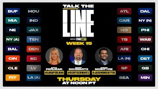 Week 15 Pro Football Picks and Line Movement: Talk the Line with FOX Bet!