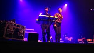 Madame Monsieur as Hooverphonic Support Act Live 2016 04 22 Partir @ Le Forum - Liege BE With Me