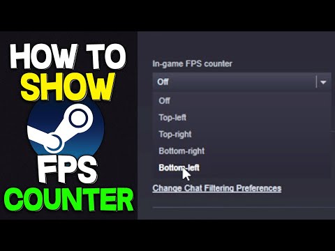 How to Add FPS Counter to ANY GAME (Steam 2022)