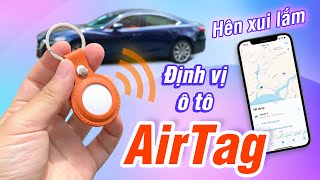 Dùng AirTag làm tracker cho xe hơi được không?