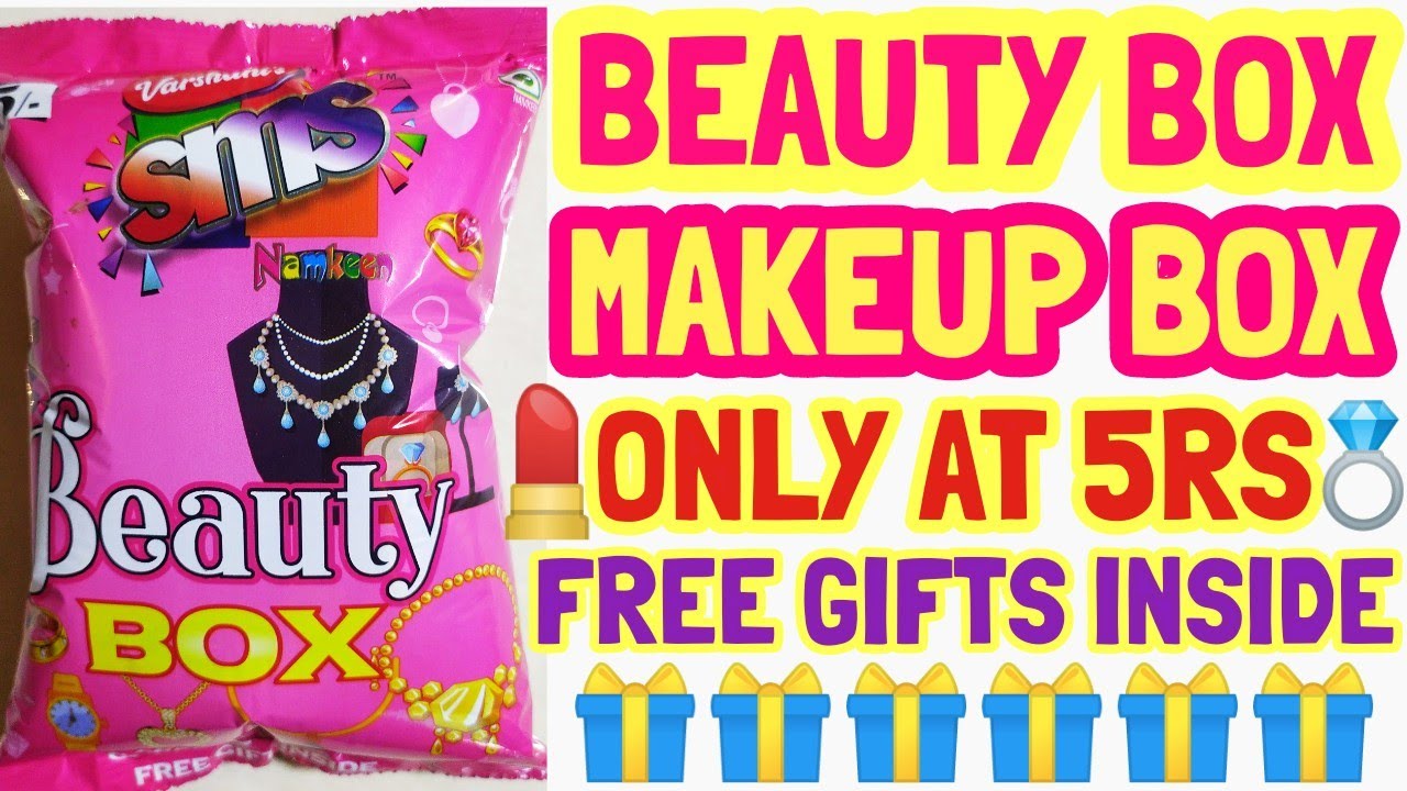 Beauty MakeUp Box Free Gifts🎁 Inside|Only At 5Rs|