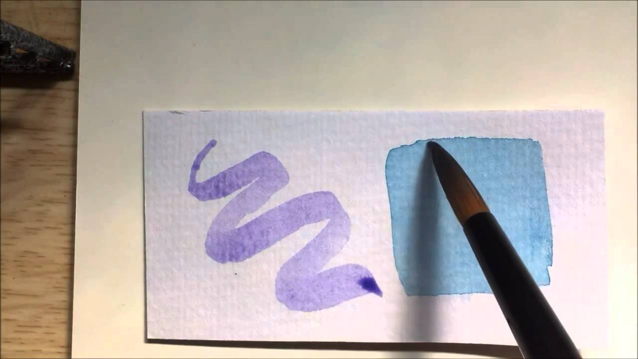 أساليب الرسم المائي 1 Youtube