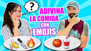 ADIVINA la COMIDA con EMOJIS! RETO DIVERTIDO 😂 Guess Emoji Challenge! SandraCiresArt ft EL PIPI