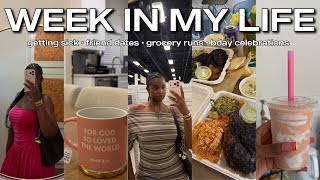 WEEK IN MY LIFE | I GOT THE STOMACH BUG, FRIEND DATES, BIRTHDAY CELEBRATIONS, & GROCERY RUNS 