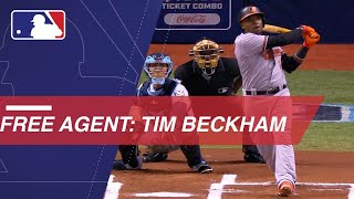 Tim Beckham non-tendered, headed to free agency