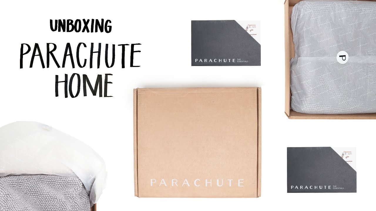 Unboxing Parachute Home - YouTube