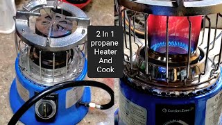Reviewing 2 In 1 Heater Cook Stove Propane Comfort Zone Powergear