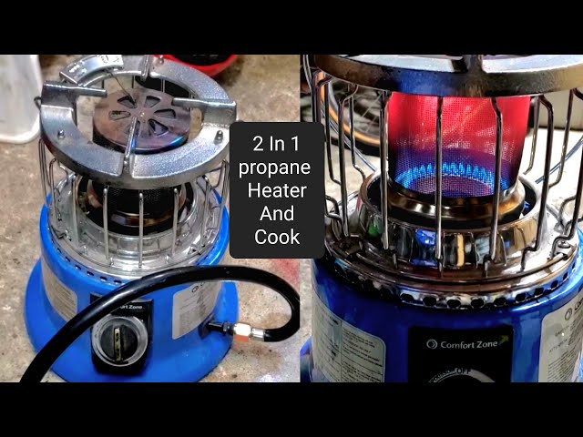 Reviewing 2 In 1 Heater u0026 Cook Stove Propane Indoor/Outdoor Comfort Zone  Powergear - YouTube