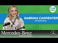 Sabrina Carpenter on Performing at Childrens Hospitals and Who Inspires Her | Elvis Duran Show