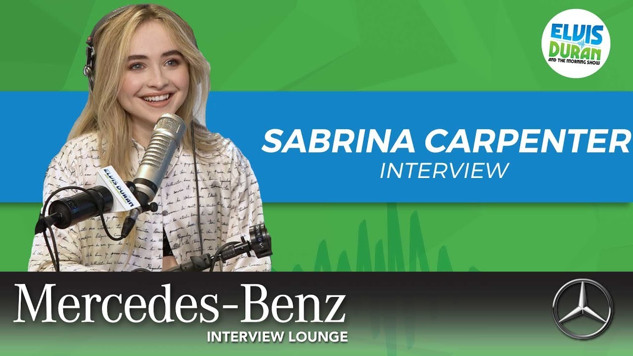 Sabrina Carpenter on Performing at Childrens Hospitals and Who Inspires Her | Elvis Duran Show