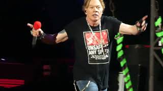 Guns N' Roses with Live and Let Die from September 2021 in Indianapolis Indiana