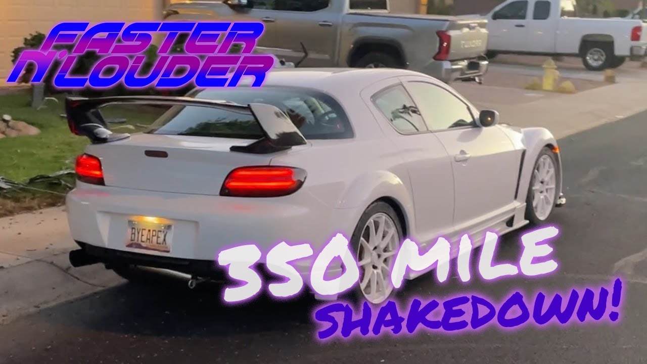 RX8 Shakedown! 350 Mile Round-Trip to Duct Tape Drags and Mt Lemmon!