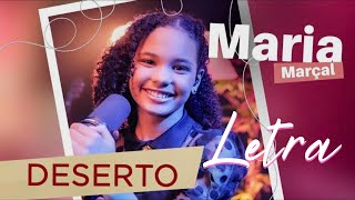 Maria Marçal | Deserto | Com Letra