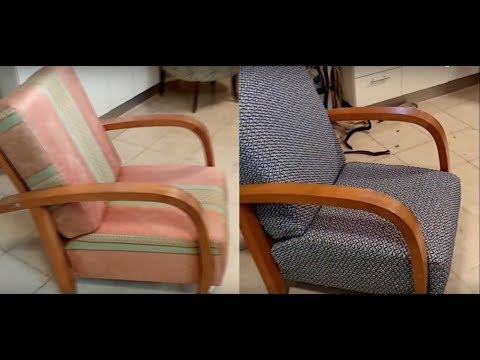 וִידֵאוֹ: כורסאות רטרו: וינטאג 'עם כורסאות עץ וכורסאות אחרות בפנים