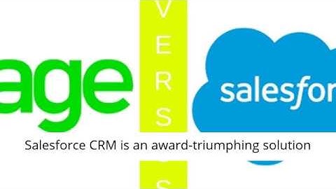 Sage CRM vs Salesforce CRM And Marketing Automation Platforms