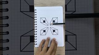 3D Drawing Easy 🔥 #art