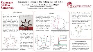 Kinematic Modeling of Rolling Star Soft Robot: Carnegie Mellon RI Summer Scholar Samuel Alvares screenshot 5