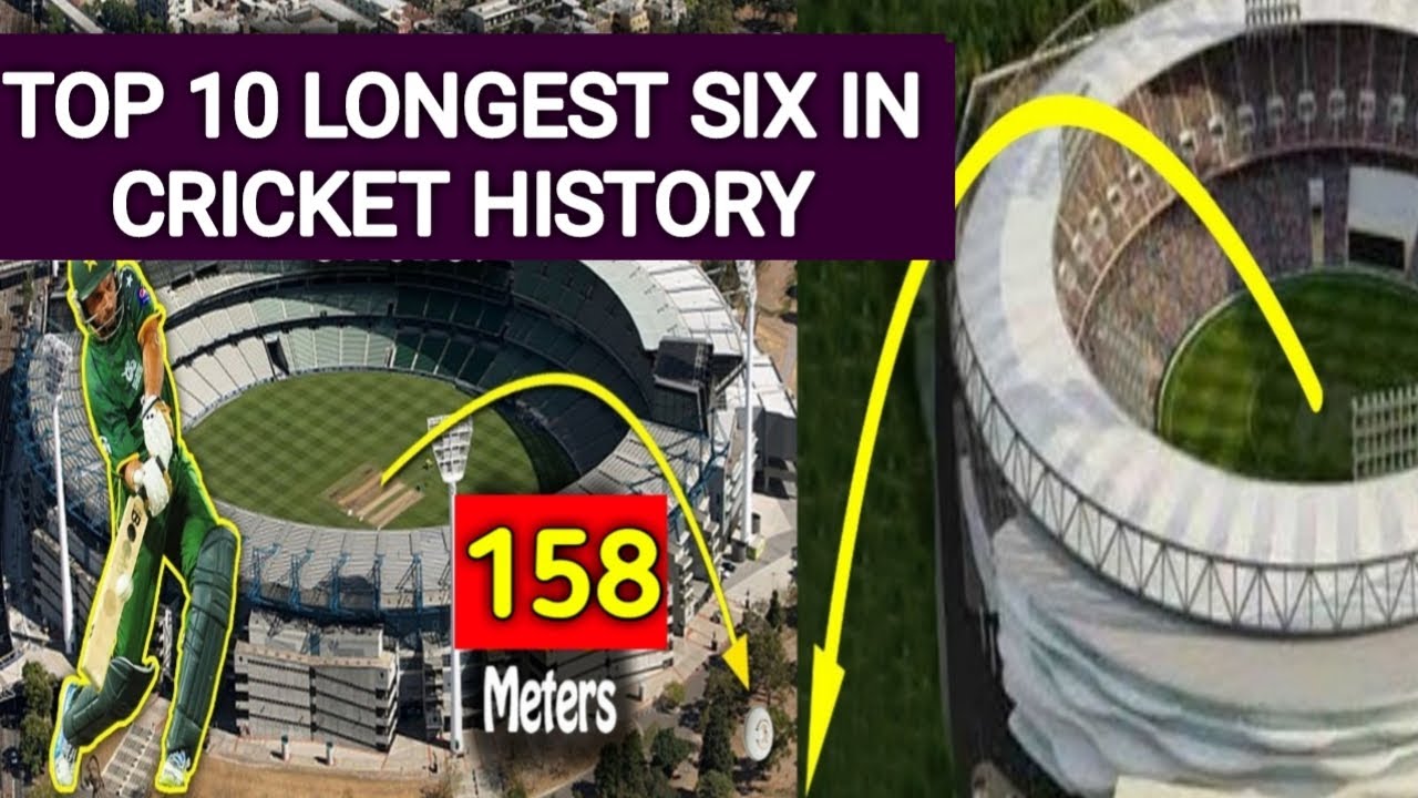Top 10 பிரம்மாண்ட சிக்ஸர்கள் |Top 10 Longest Six In Cricket History ...