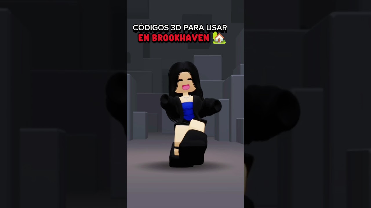 CÓDIGOS 3D PARA USAR EN BROOKHAVEN 🏡  