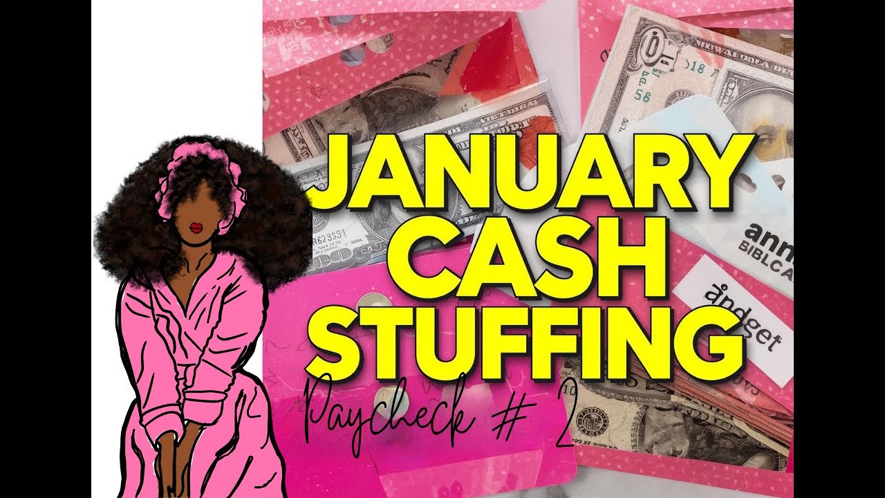 January Cash Stuffing | Paycheck #2 | Real Life Budgeting & Sinking Funds