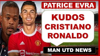 How Patrice Evra Welcomed Ronaldo Back At Manchester United !!!!