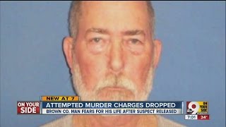 Charges dropped against Brown County man accused of threatening, stabbing neighbor