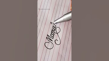 marvelous #cursive #writing #lettering#satisfying #cursivewriting #cursivehandwriting #shorts #short