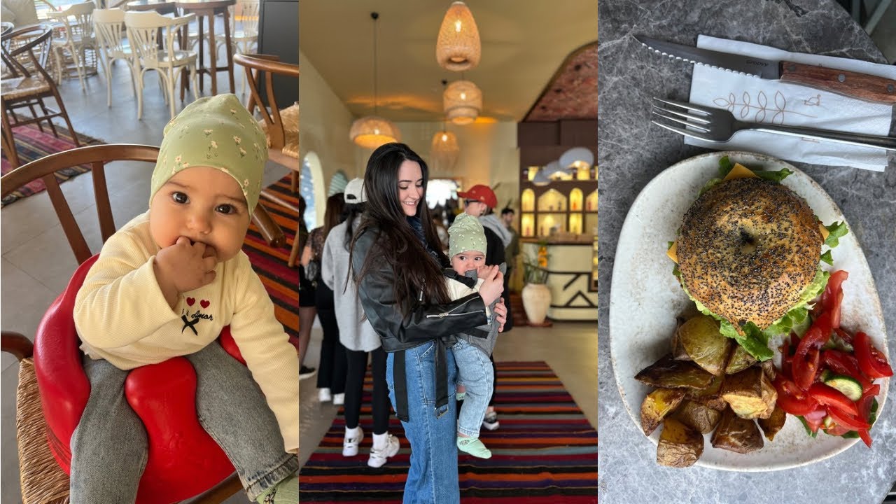 6 Aylık Bebeğimle İlk Etkinlik Vlog | Yeni Trendleri Deniyoruz! 