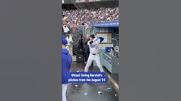 Shohei Ohtani getting the timing down 📝 #shorts