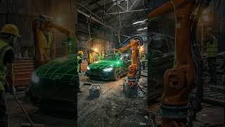 BMW M4 TRANSFORMS Into Giant Robot 🤯 #shorts