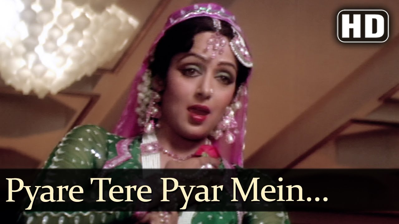 Pyare Tere Pyar Mein HD   Nastik 1983Song   Amitabh Bachchan   Hema Malini   Anand Bakshi Hits