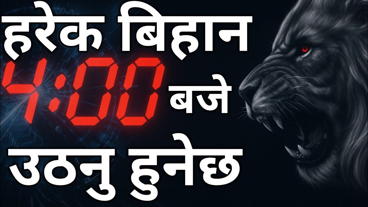 बिहानै उठ्दा के फाईदा हुन्छ? Wake Up for Success: How to Utilize the Morning Time?Audio book Nepali