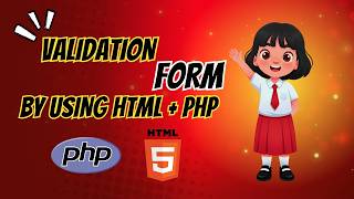 Validation form by using html or php