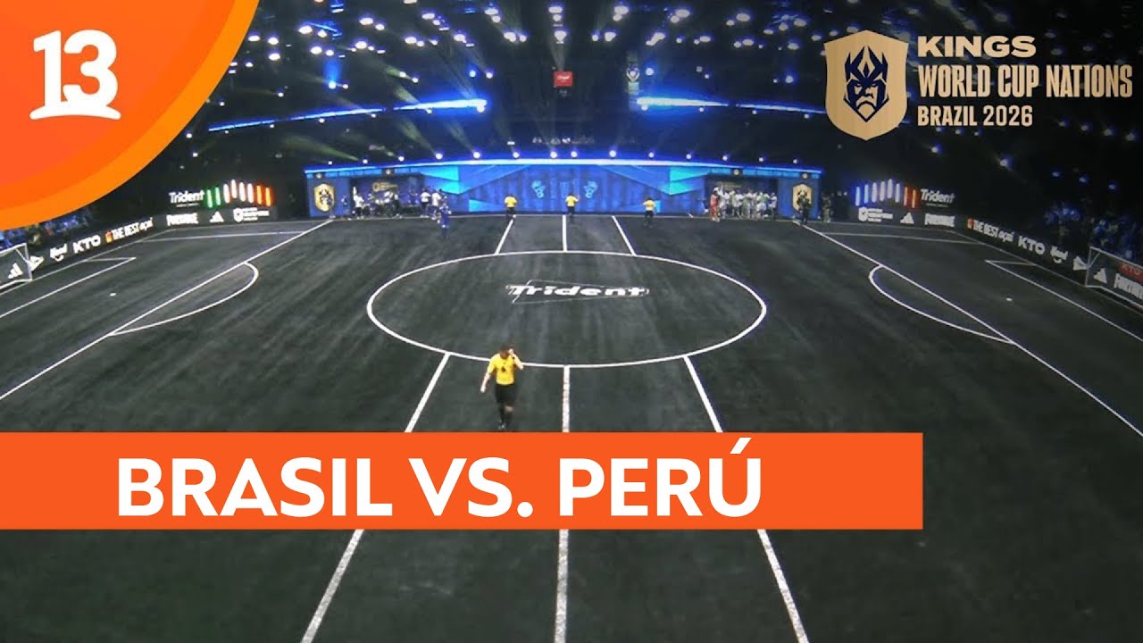 Kings World Cup Nations EN VIVO: Brasil vs. Perú