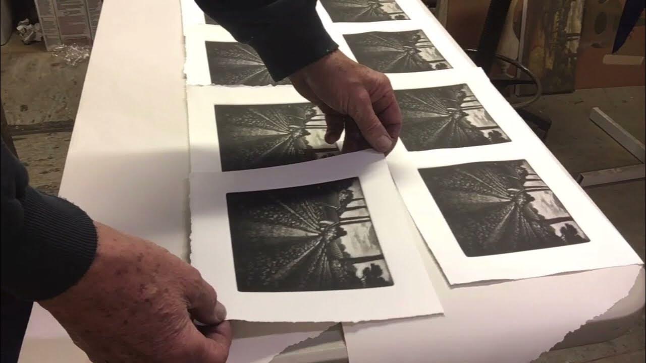 Mezzotint process by Doug Hunt HD 720p YouTube