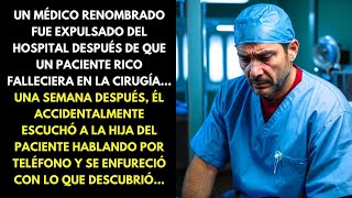 UN MÉDICO RENOMBRADO FUE EXPULSADO DEL HOSPITAL DESPUÉS DE QUE UN PACIENTE RICO FALLECIERA...