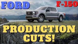 Ford Motor Company Is Cutting Their F-150 Pickup Truck Production Due To World Wide Chip Shortage!