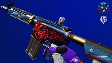 CSGO | M4A4 | Spider Lily | Operation Riptide Case