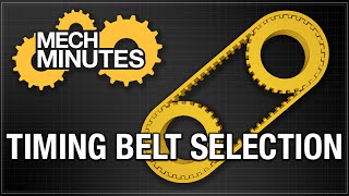 TIMING BELTS & PULLEYS PT. 1: BELT SELECTION | MECH MINUTES | MISUMI USA