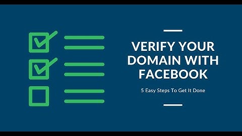 Domain verification in Meta Business Manager - How To Verify Your Domain For Facebook Ads in 2022