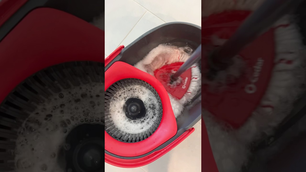 ASMR mopping the floors 🪣🫧 