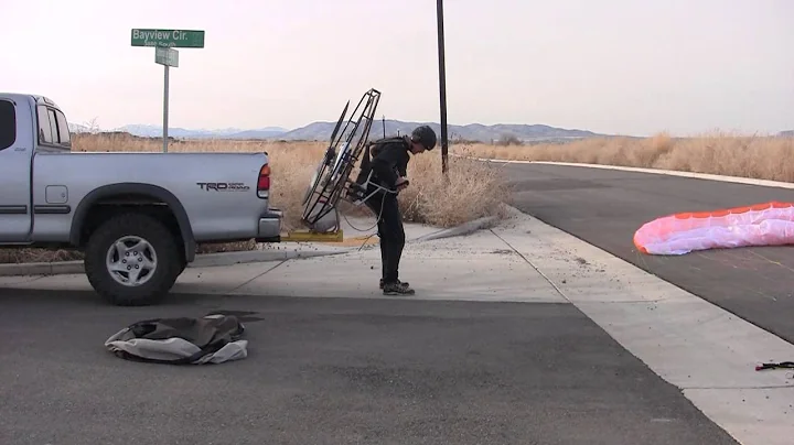 World's Simplest Paramotor Aircraft!! Powered Paragliding Setup Fly And Pack Up In 3:16!!!