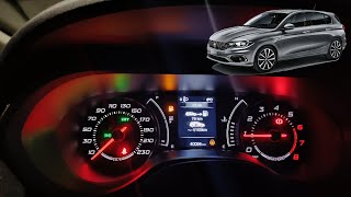 Fiat Tipo / Egea 1.4 FIRE 95 HP Cruising Fuel Consumption Test and Engine RPM Test (TIPO 356)