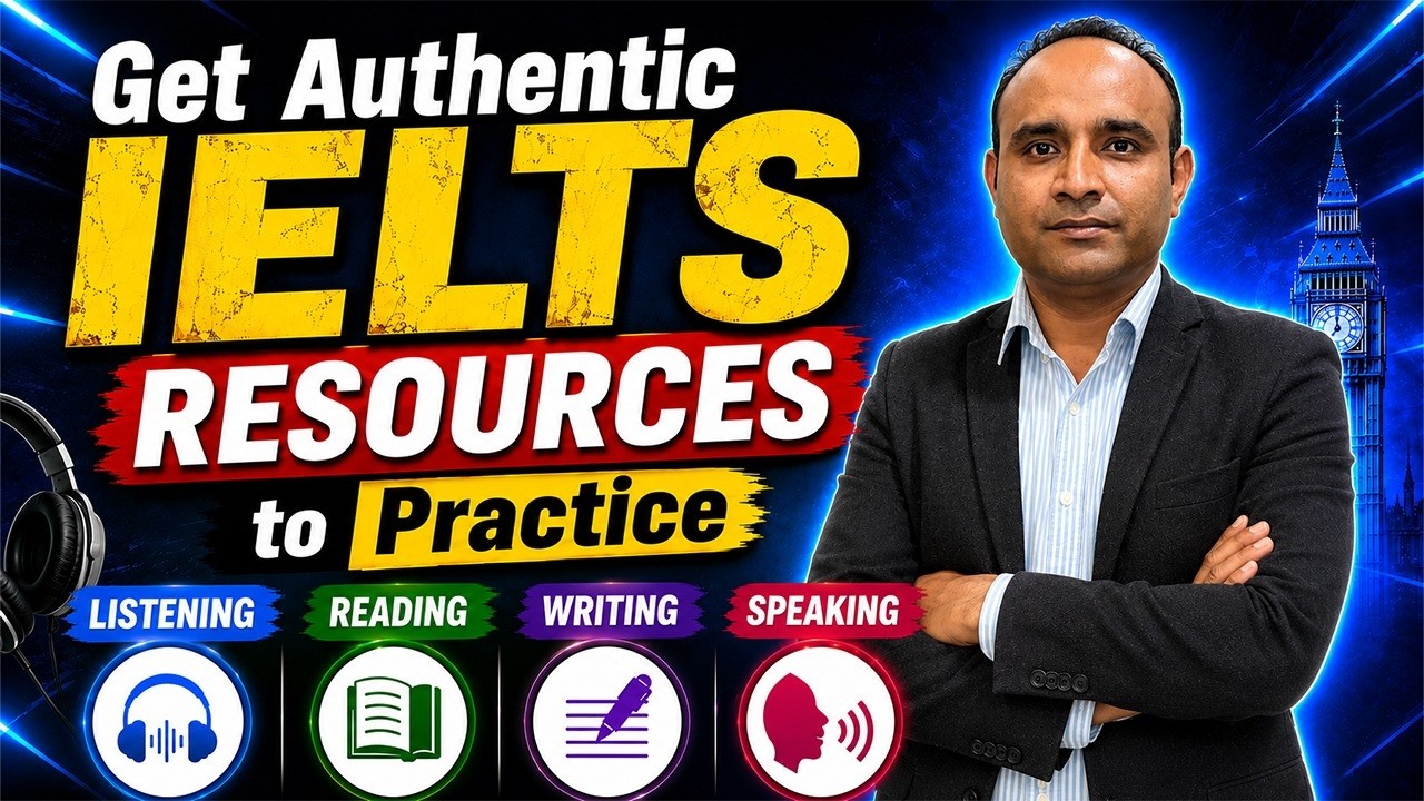 Best Authentic IELTS Practice Resources for All 4 Modules - YouTube