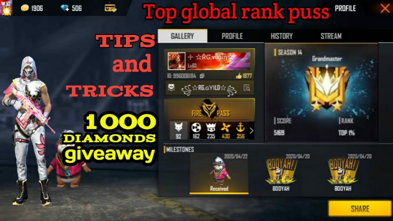Join my Free Fire stream, powered by BOOYAH! - YouTube